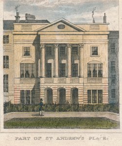 Teil von St. Andrews Place, 19. Jahrhundert