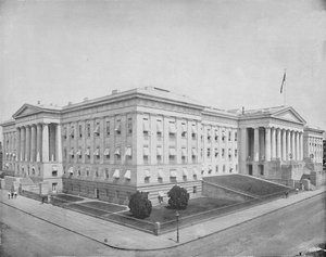 Patentamt, Washington, um 1897