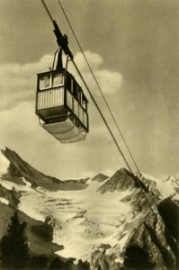 Patscherkofelbahn, Innsbruck, Tirol, Österreich, um 1935