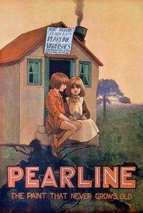 Pearline Farbwerbung, 1920er Jahre