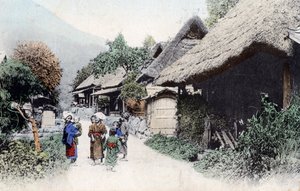 Bauernhäuser, Japan, 20. Jahrhundert