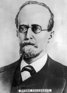 Pedro Felipe Figueredo 1818-1870, kubanischer Dichter, Musiker und Freiheitskämpfer, um 1910