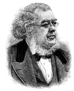 Peter Christian Asbjørnsen 1812-1885, norwegischer Folklorist und Naturforscher