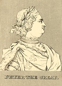 Peter der Große, 1672-1725, 1830 von Unbekannt