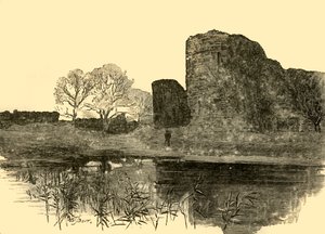 Pevensey Castle, 1898