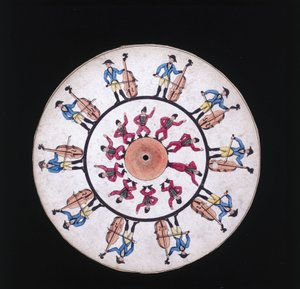 Phenakistiskop-Scheibe, ca. 1830