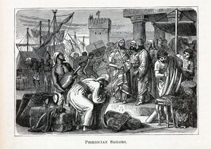 Phönizische Seeleute, 1882 von Unbekannt