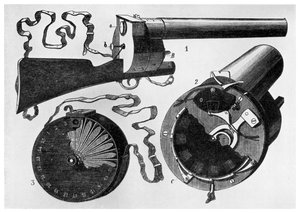 Fotografisches Gewehr entworfen von Etienne Jules Marey, 1882, 1956 von Unbekannt