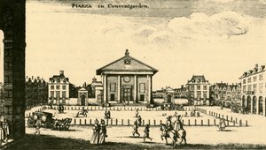 Piazza in Covent Garden, 18. Jahrhundert, 1925