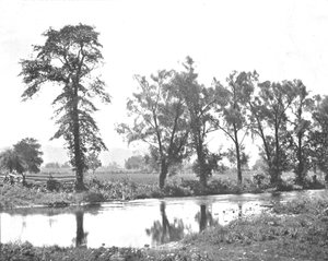 Malerische Aussicht in der Nähe von Schooleys Mount, New Jersey, USA, um 1900 von Unbekannt