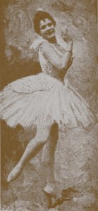 Pierina Legnani als Odette im Ballett Schwanensee