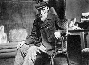 Pierre-Auguste Renoir, französischer Künstler, 1917