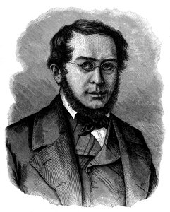 Pierre Joseph Proudhon, französischer Sozialist-Anarchist und Journalist des 19. Jahrhunderts