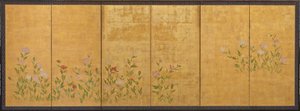 Rosa und rote Mohnblumen, Edo-Periode, 1615-1868