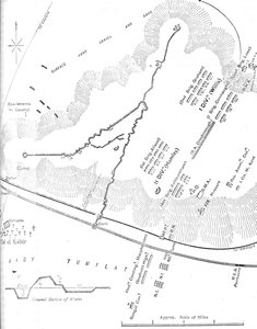 Plan der Schlacht von Tel-El-Kebir, 13. September 1882, ca. 1882