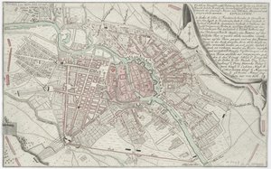 Plan von Berlin 1760 von Unbekannt