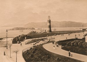Plymouth Hoe und Sound und Mündung des Tamar