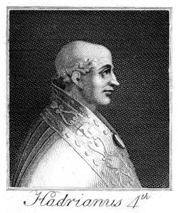 Papst Hadrian IV. von Unbekannt