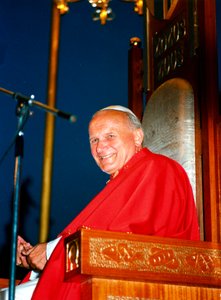 Papst Johannes Paul II. von Unbekannt