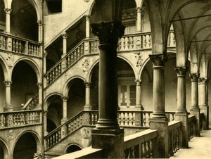 Schloss Porcia, Spittal an der Drau, Kärnten, Österreich, um 1935 von Unbekannt