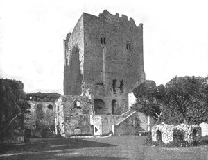 Portchester Castle, Portsmouth, Hampshire, 1894