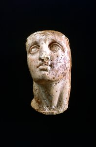 Porträtbüste eines jungen Alexander des Großen, 4. Jahrhundert v. Chr. von Unbekannt