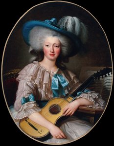 Porträt von Félicité-Louise de Frézals 1765-1854, geborene Esmangard de Beauval