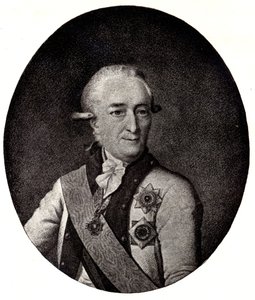Porträt von Admiral Vasiliy Chichagov 1726-1809, frühes 19. Jahrhundert