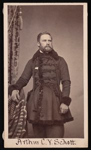 Porträt von Arthur Carl Victor Schott 1814-1875, vor 1875 von Unbekannt