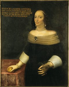 Porträt von Beata De la Gardie 1612-1680, ca. 1653
