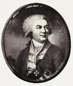 Porträt von Graf Pyotr Zavadovsky 1739-1812, frühes 19. Jahrhundert von Unbekannt