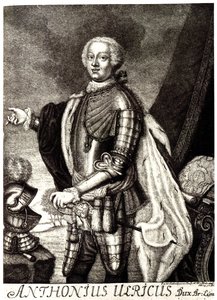 Porträt von Herzog Anton Ulrich von Braunschweig, 1714-1774 von Unbekannt