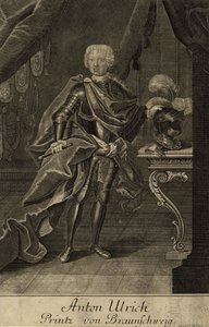 Porträt von Herzog Anton Ulrich von Braunschweig von Unbekannt