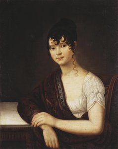 Porträt von Elizaveta Ivanovna Ogareva 1784-1815, 1800er