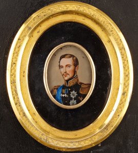 Porträt von Kaiser Alexander II. 1818-1881, 1840er Jahre von Unbekannt