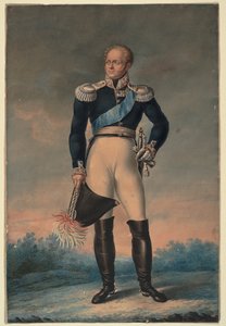 Porträt von Kaiser Alexander I., 1777-1825, 1819 von Unbekannt