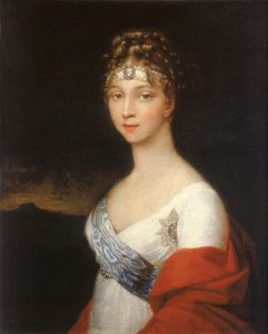 Porträt der Kaiserin Elisabeth Alexejewna, Prinzessin Luise von Baden 1779-1826, nach 1806