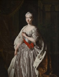 Porträt der Großfürstin Natalja Alexejewna von Russland 1714-1728, Ende der 1720er Jahre von Unbekannt