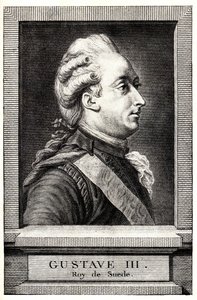 Porträt von Gustav III. von Schweden, frühes 19. Jahrhundert
