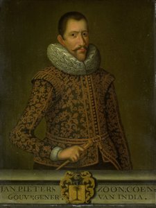 Porträt von Jan Pieterszoon Coen (1587-1629) von Unbekannt