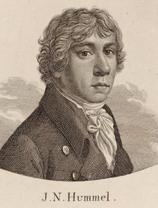 Porträt von Johann Nepomuk Hummel, 1778-1837