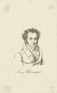 Porträt von Joseph Hormayr, Baron zu Hortenburg 1781-1848
