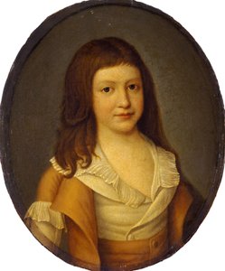 Porträt von Louis-Charles, Prinz von Frankreich von Unbekannt