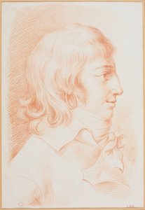Porträt von Louis Antoine de Saint-Just von Unbekannt