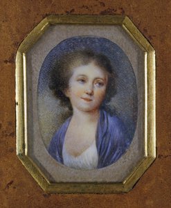 Porträt von Maria Alexeevna Lvova, erstes Viertel des 19. Jahrhunderts