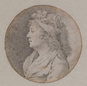 Porträt von Marie Louise von Savoyen, Prinzessin von Lamballe von Unbekannt