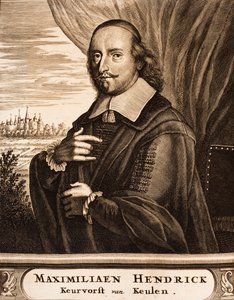 Porträt von Maximilian Heinrich von Bayern 1621-1688, Erzbischof von Köln, 1675 von Unbekannt