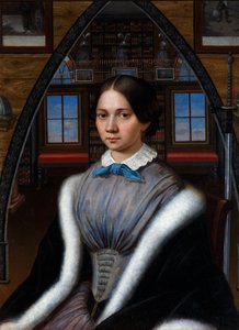 Porträt von Natalia Nikolaevna Korsakova, ca. 1849