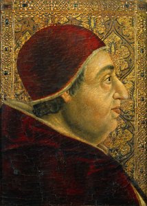 Porträt von Papst Alexander VI. 1431-1503, 1490er Jahre von Unbekannt