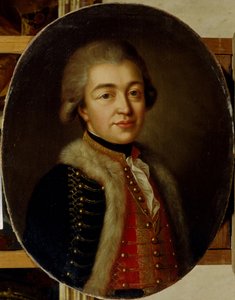 Porträt von Prinz Stepan Borisovich Kurakin
